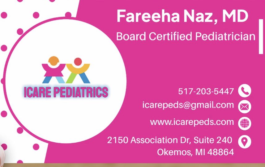 icarepeds's tweet image. #okemos #lansing #williamston #Holt #dewitt   A new Pediatrician available.