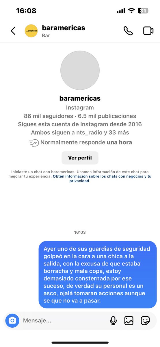LaKatman's tweet photo. Estoy tratando de twitear esto arrobando a ese mugrero de lugar y me borran el tuit. https://t.co/JB2OZdcCwR