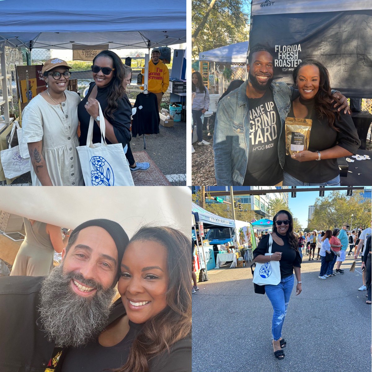 ItsReneeBaker's tweet photo. Supporting all things local in #stpete at #localtopia. So great to see a few of my faves, Daisy &amp; Honey Studios, Hogg Batch and Joey Clay. https://t.co/4ETXMX44Bb