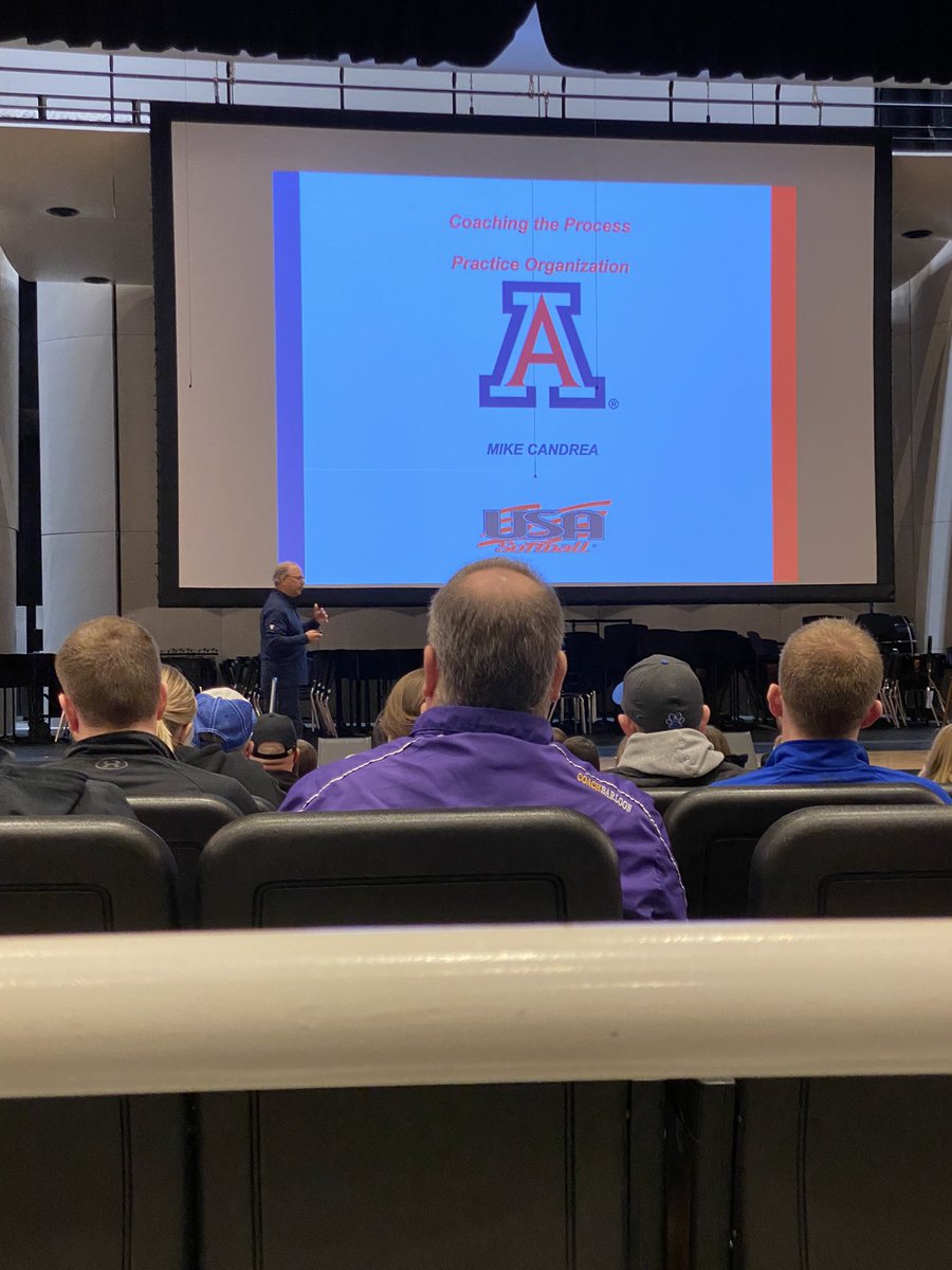 RiversideSball's tweet photo. Had the opportunity to learn from the best of the best today, Mike Candrea ๐ฅ#onepercentbettereachday https://t.co/lczwqQPE5l