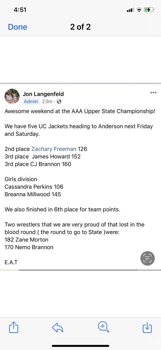 Union County High School S.C. tweet media