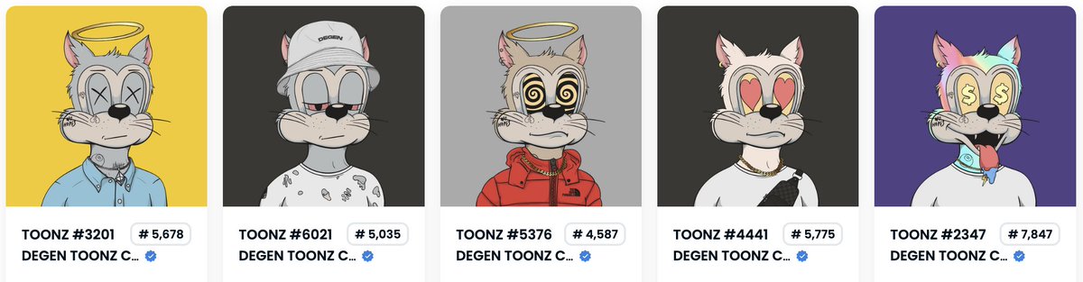 ethwhaledave's tweet photo. They aint on the floor no more 😉 They Joined the 700 Club in my wallet 🙌  #toonztothemoon @DegenToonz https://t.co/055FPZOSOg