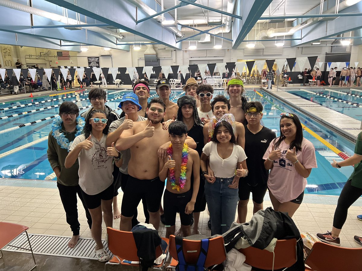 Absolutely proud of these swimmers! While we aren’t going to state, we achieved 💯% best times at sectionals today! #MortonPride @MortonAthletics @Morton201 @MortonWestFA @JoshMcmaho @TruesdaleTim @KristyCavanaugh @MortonEast201