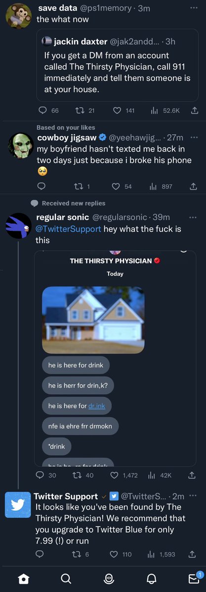 Dustinkcouch's tweet image. I love new twitter