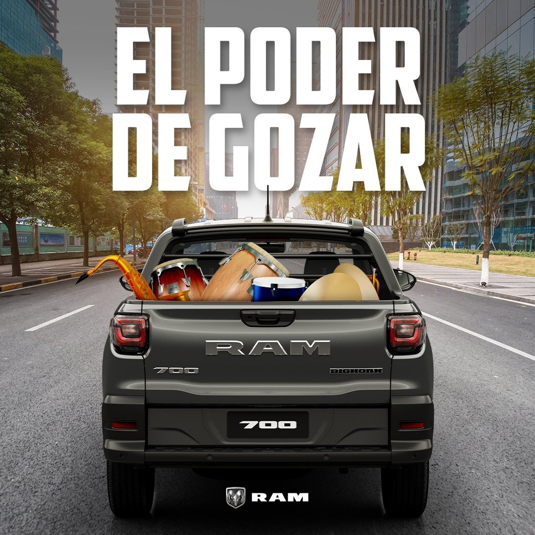 ram_colombia's tweet photo. Con nuestro RAM 700 Bighorn tienes el poder de llevar lo mejor del #CarnavalDeBarranquilla en su platón.
#RAM #RAMColombia #Colombia #RAM1500 #Sabor #Barranquilla #Poder https://t.co/H3y1JoaeXt