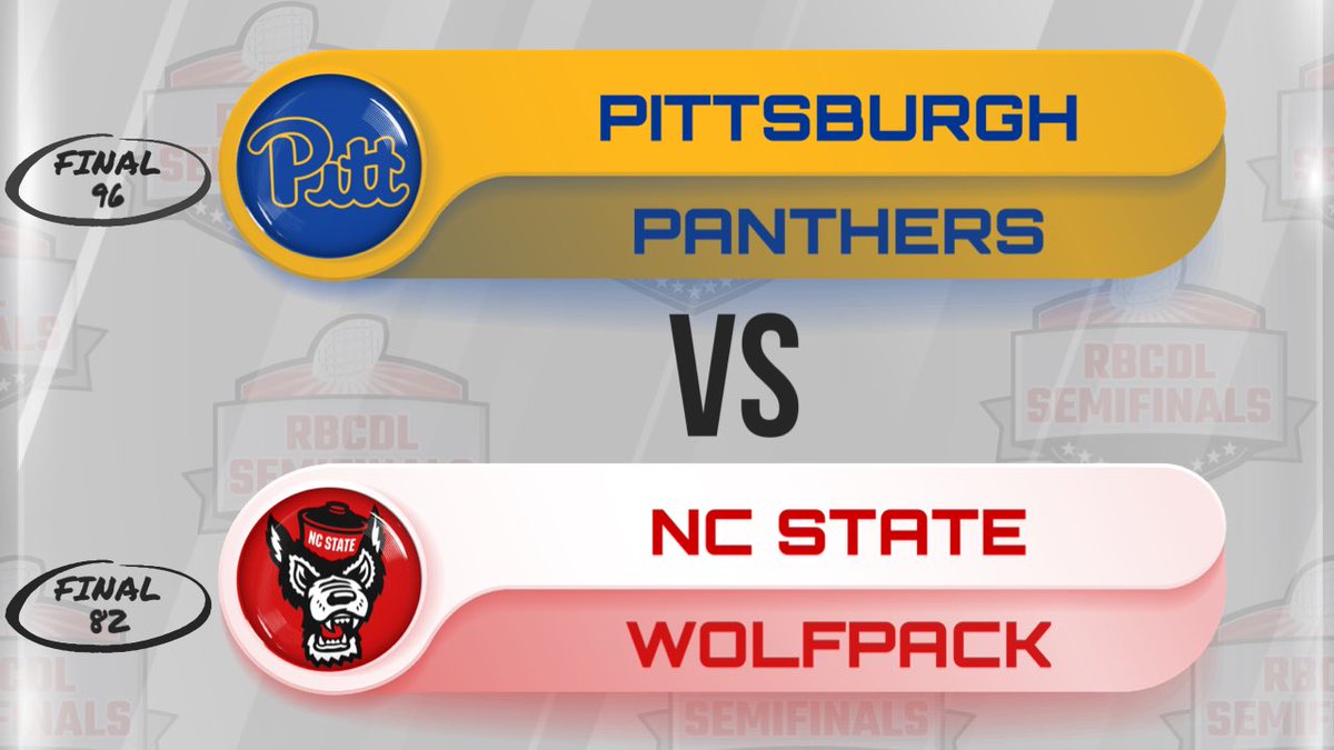 RBCDLPostSeason's tweet image. You love to see an all ACC playoff matchup and Pitt is enjoying it even more after punching their ticket to the National Championship!