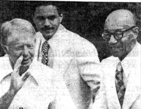 Jimmy Carter and Eubie Blake. "Jazz was not accepted at the beginning, I believe, because of racism," he told the NYT in 1978. He was a jazz fan since childhood and when in the Navy, frequented clubs in Greenwich Village. Rest easy.