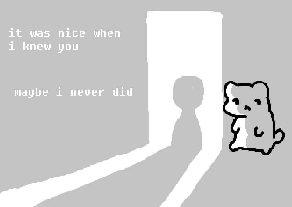 all of the friends who became strangers