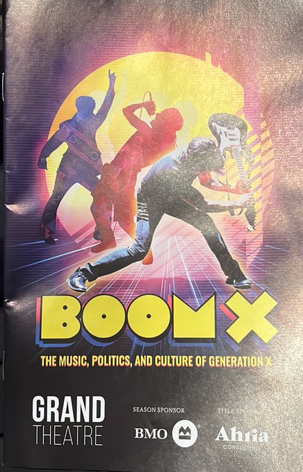 LondonLadyDi's tweet photo. @TheGrandLondon today for BoomX with the multi-talented @RickMillerActor.  What a great show. Hard to describe, but you will be entertained the entire time.  A multi media, musical walk from 1970-1995.  Get tickets before Feb 25th! https://t.co/7GGYZRegcM