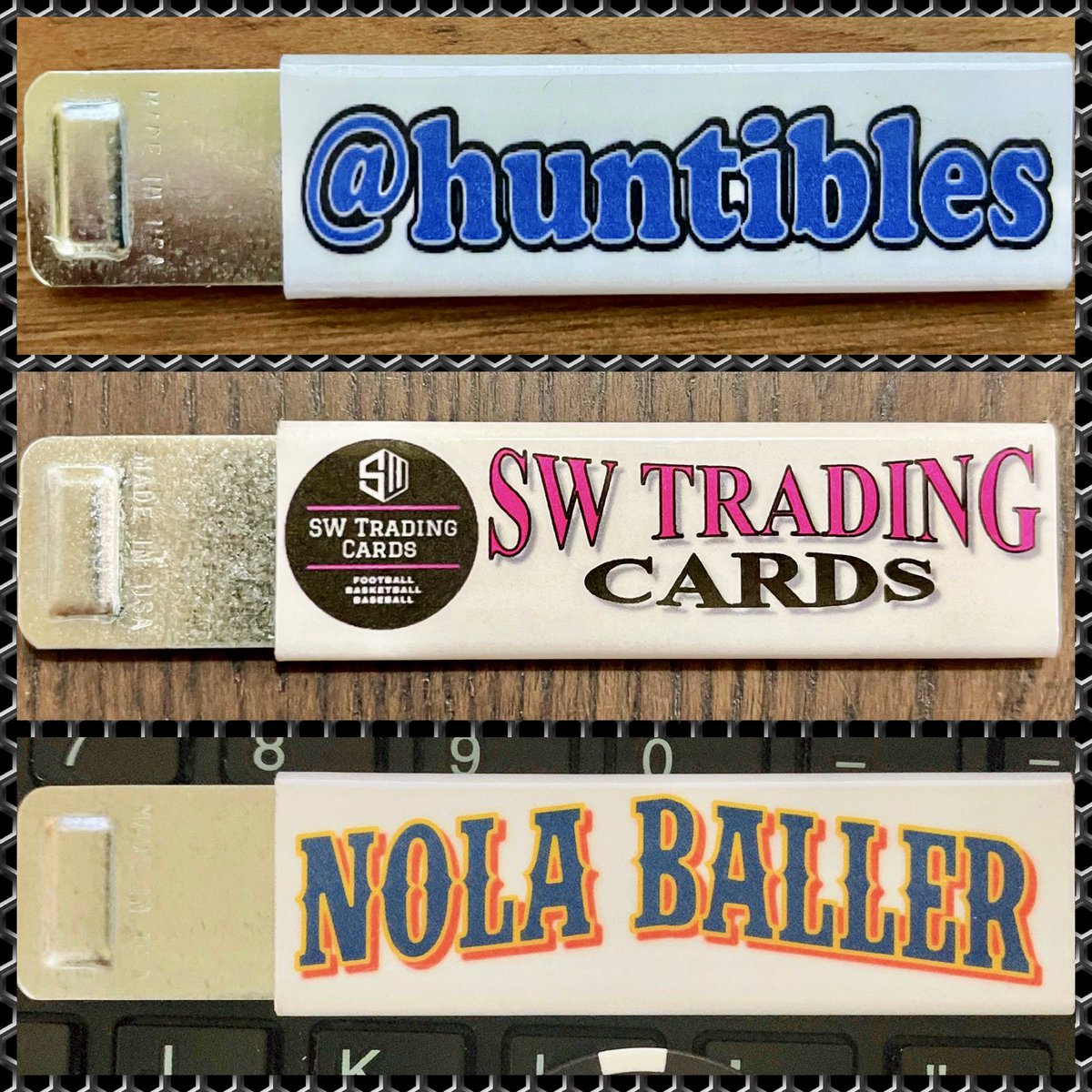 3pointGeek's tweet photo. Custom Vinyl Box Cutters!
#Customs #BoxCutters #Vinyl

Check out the link in my bio! RT’s and Tags are appreciated. 🙏🙏🙏 https://t.co/wO8Bz4lSBW