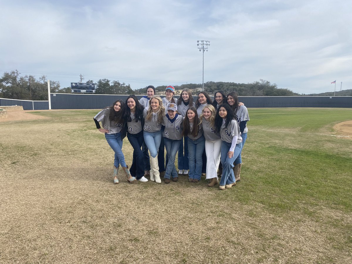 Hannah Stafford (@staffordthegoat) on Twitter photo Our newest club on campus. The Dugout Darlings came out to support the SV Ranger's Baseball team this morning at media day! We're looking forward to a great season! Let's go Rangers! <a href="/SV_Baseball/">Smithson Valley Baseball</a> <a href="/SVRangerLibrary/">SVHS Ranger Library</a> <a href="/trpinkham/">Tammy Pinkham</a> <a href="/cisdnews/">Comal ISD</a> Our newest club on campus. The Dugout Darlings came out to support the SV Ranger's Baseball team this morning at media day! We're looking forward to a great season! Let's go Rangers! <a href="/SV_Baseball/">Smithson Valley Baseball</a> <a href="/SVRangerLibrary/">SVHS Ranger Library</a> <a href="/trpinkham/">Tammy Pinkham</a> <a href="/cisdnews/">Comal ISD</a>