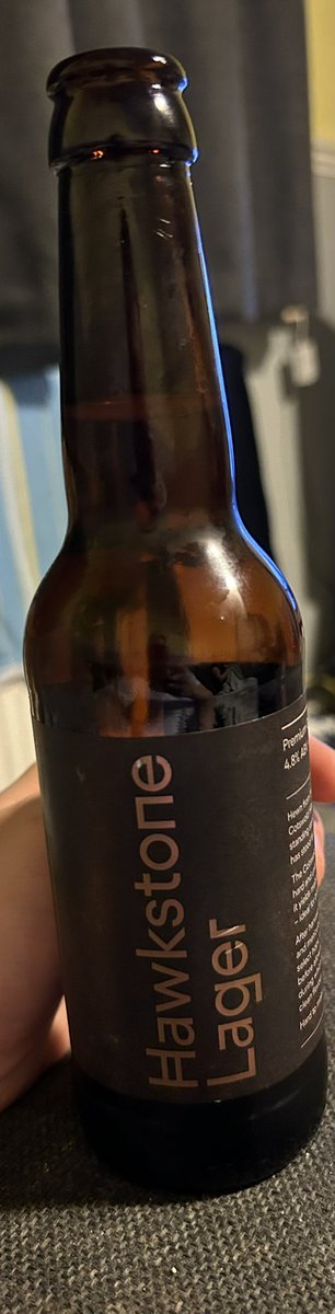 Enjoying the brew of a fellow Doncaster man @JeremyClarkson #hawkstone #hardtomake #easytodrink