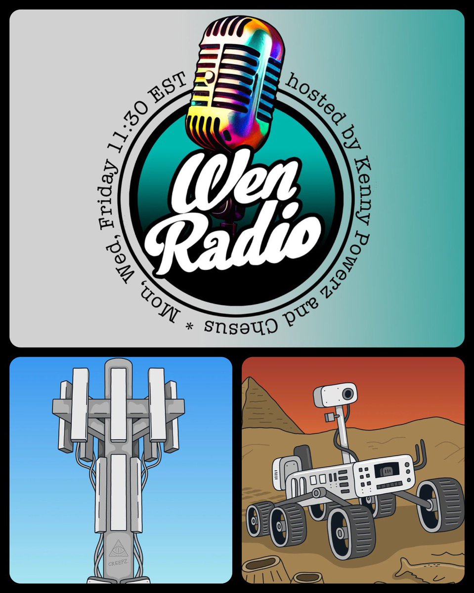 Come join us Monday for the start of an EXCITING week as we discuss <a href="/Overlord_xyz/">Overlord</a> 

x.com/i/spaces/1lDxL…

🚨2x RA GIVEAWAY🚨

             Rules 👇

Follow <a href="/Overlord_xyz/">Overlord</a> 
Follow @Wen_Radio 
Retweet my pinned tweet