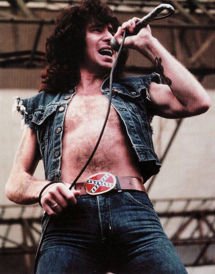 thePeach1965's tweet photo. On this day 1980, we lost this iconic frontman #RIPBON #ACDC 🤘 https://t.co/LCLEr6zdG2