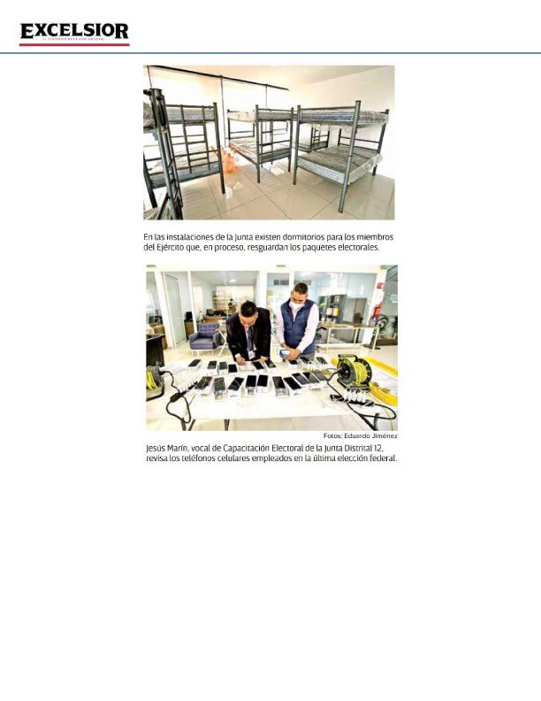 Hay quien dice que las y los trabajadores del INE no hacen nada entre elecciones. El Plan B se hizo con esa premisa y por eso busca desaparecer miles de empleos. Lo cierto es que el INE nunca descansa. 
#NoLoDigoYo