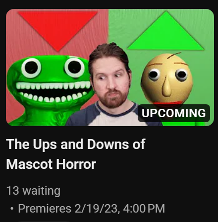 JohnWolfeYT's tweet photo. Trying something new on YouTube 🤗We'll be doing a "Premiere" around 23 hours from now, hope to see you there! https://t.co/lp4KCgC1aA