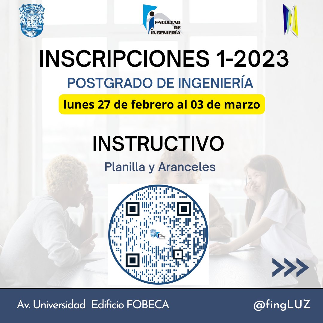 Facultad de Ingeniería LUZ tweet media