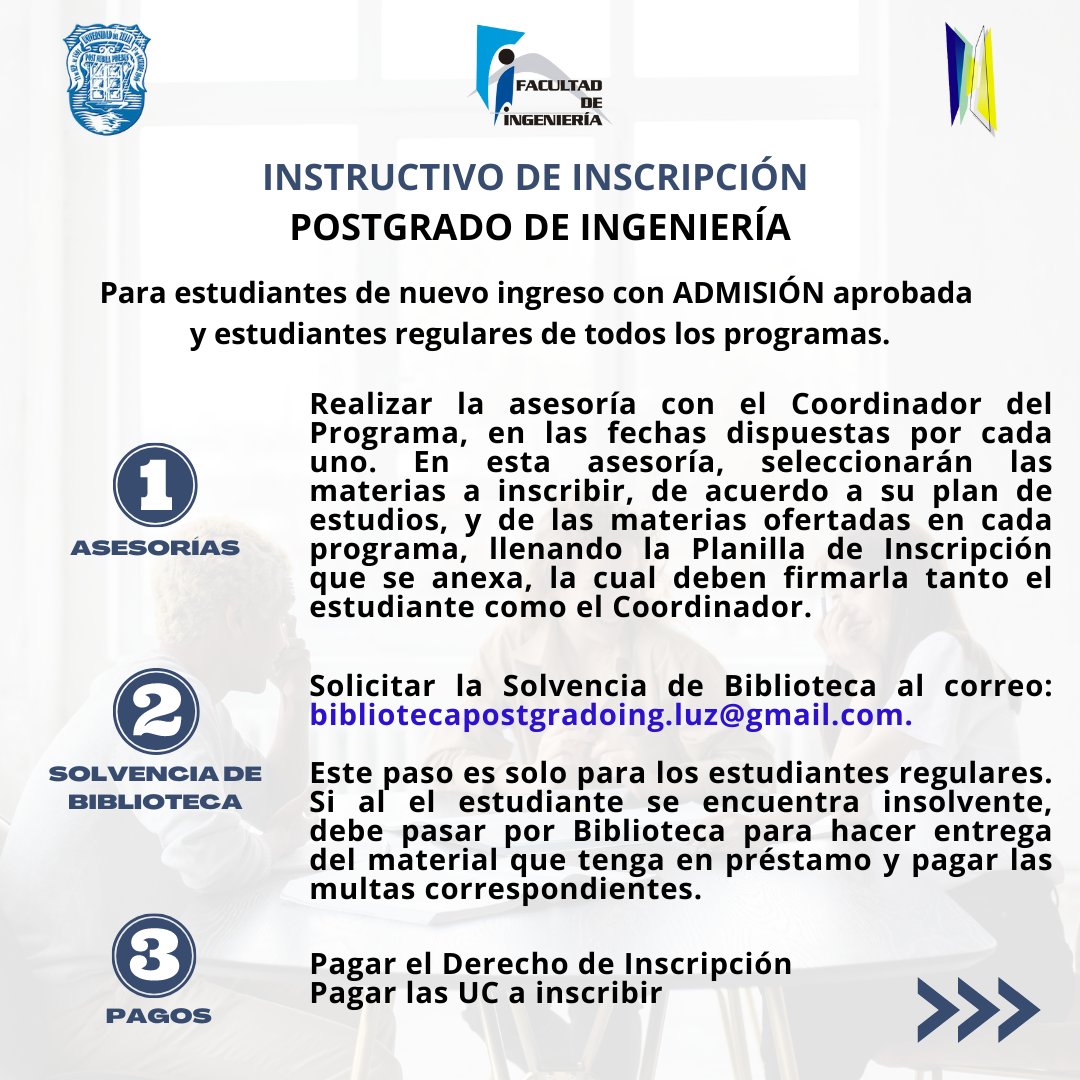 Facultad de Ingeniería LUZ tweet media