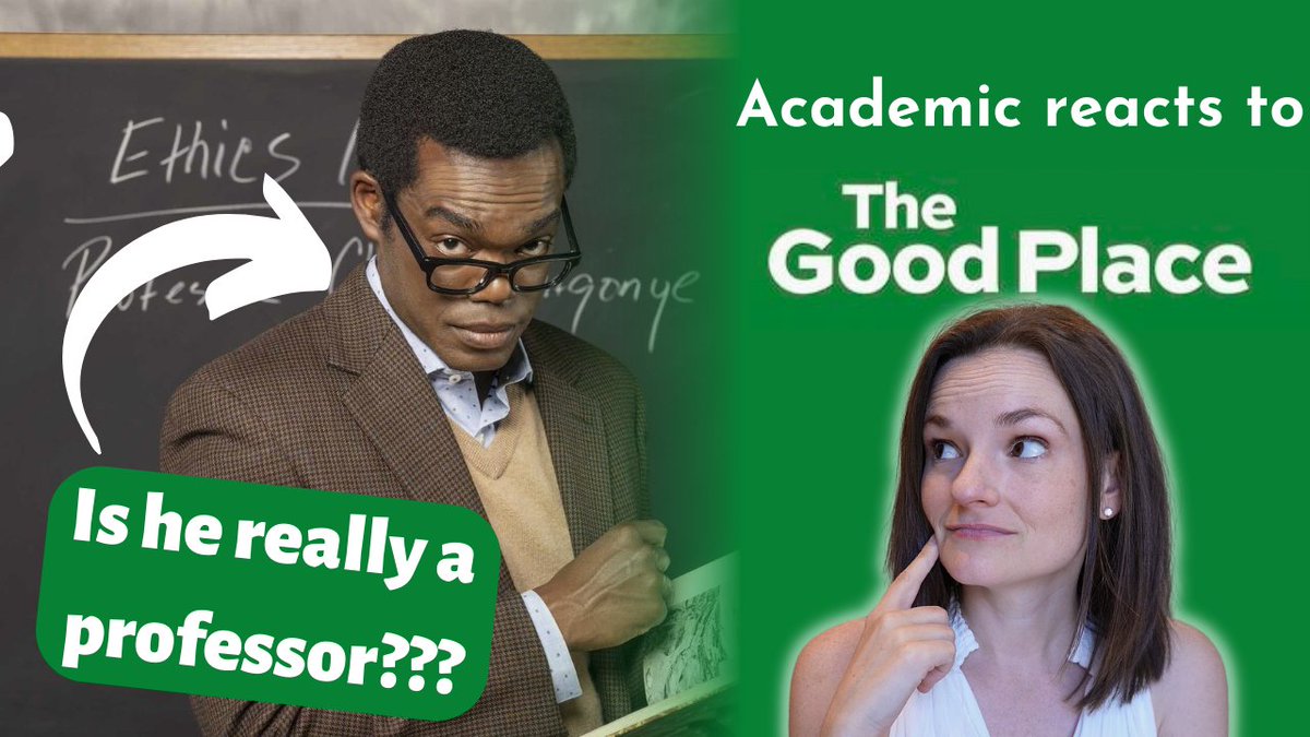 In this video I break down everything #thegoodplace gets right and wrong about being a university academic by taking a close look at Chidi’s career. Was Chidi really a professor???? Let’s find out! #academia #academicchatter #AcademicTwitter youtube.com/watch?v=_xjOf_…
