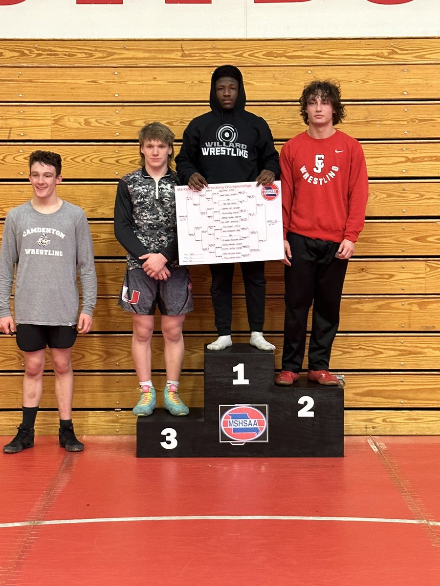 CoachHoskins59's tweet photo. Congrats to Trey Ladymon!  With a 3rd Place finish he qualifies for the state tournament next weekend! @unionwildcats https://t.co/fABHiecw2M