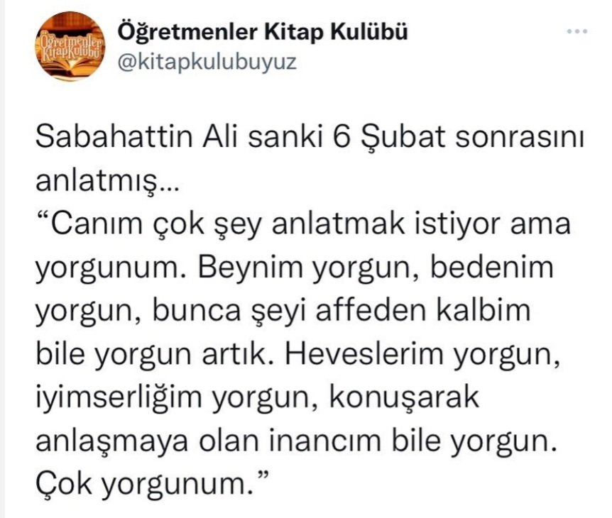 _ogrtmnn_'s tweet photo. Tam olarak böyle.. https://t.co/6CId4P7IYF