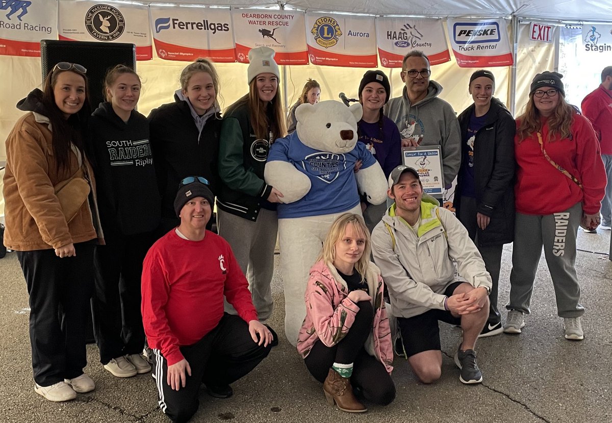 Grateful for the South Ripley plunge team, SR fans &amp; community we call home! Our group effort raised $8,273 for <a href="/SOIndiana/">Special Olympics Indiana</a>. We welcomed Polar Bear back &amp; won Cool School Challenge. SRHS has been plunging for 14 yrs. Plunge total for 14 yrs is $58,958. <a href="/ChampsTogether/">Champions Together</a> THANK YOU!