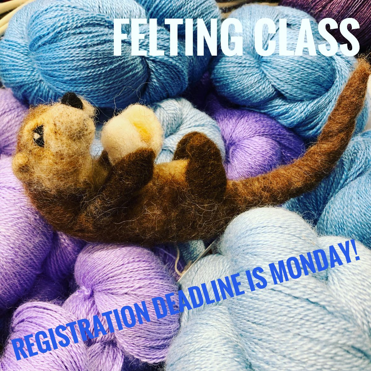 Needle Felting Anyone??? 🐻 - mailchi.mp/d48f40f99c3c/h…