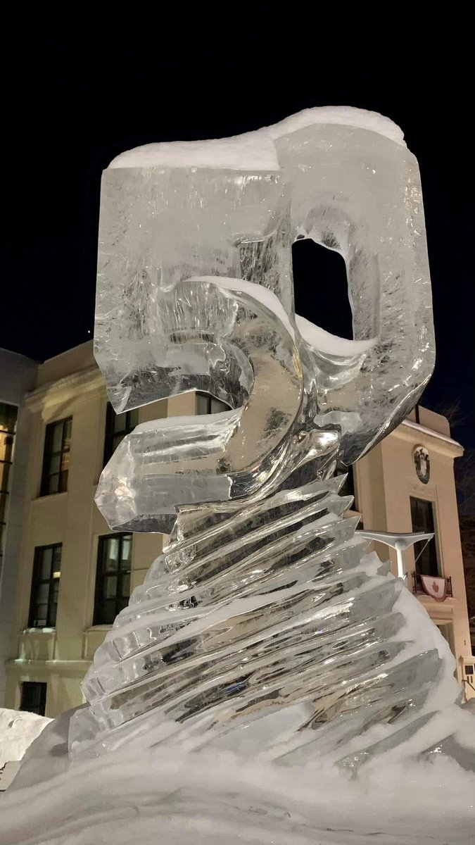 CapitaJim's tweet image. Beautiful ice sculptures #CornerBrook