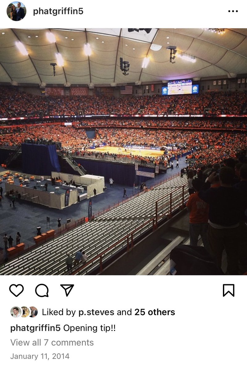 phatgriffin5's tweet photo. @PMTsportsbiz Sat pretty close to there for UNC in 2014 https://t.co/BlXdrD2dPA