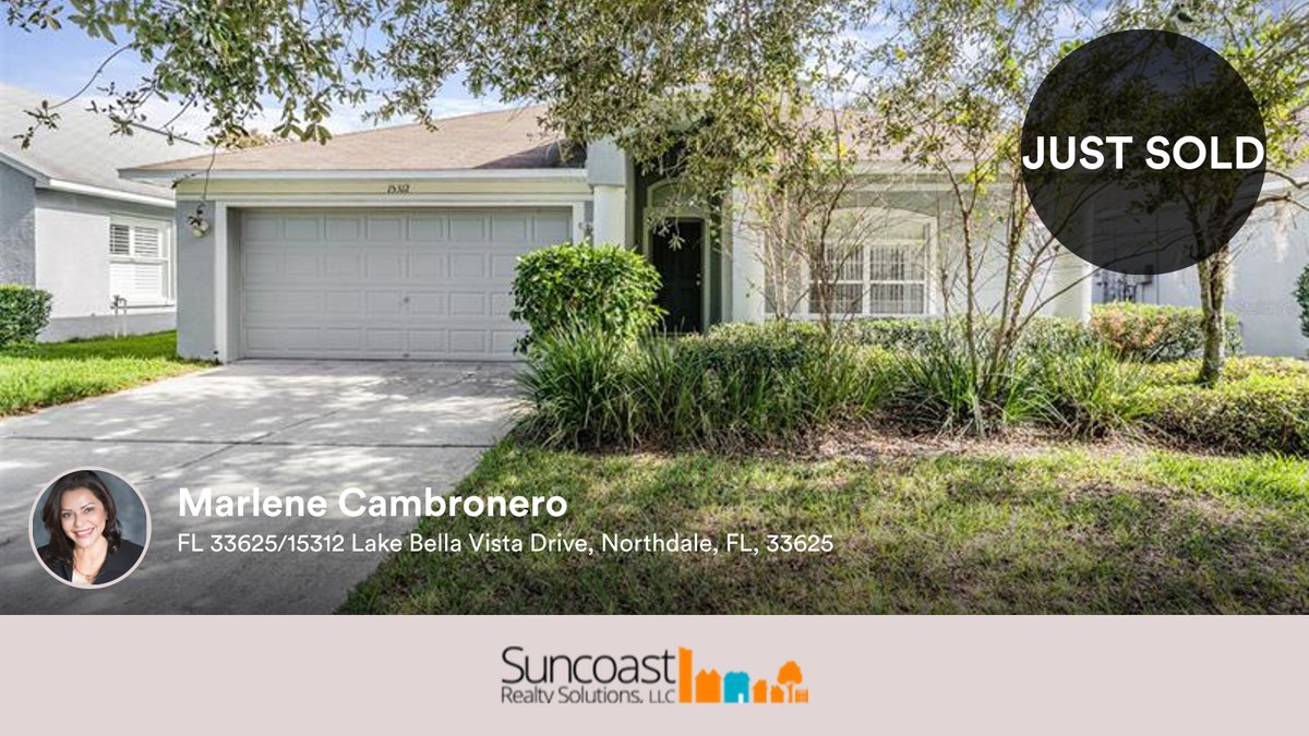 flmnca's tweet photo. 🛌 4 🛀 2 🚘 2
📍 FL 33625/15312 Lake Bella Vista Drive, Northdale, FL, 33625

My latest sale on RateMyAgent.
 3224516
https://t.co/qkiSiLqg1r

...
#ratemyagent #realestate #Suncoast_Realty_SolutionsLLC https://t.co/u6g8iLV0Hg