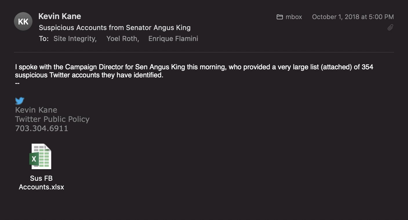 6.  If a president freaking out about one tweeter is news, surely a U.S. Senator finking on three hu