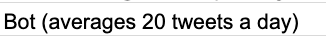 7.  Here’s Maine Senator Angus King writing to Twitter to call a slew of accounts “suspicious” for r