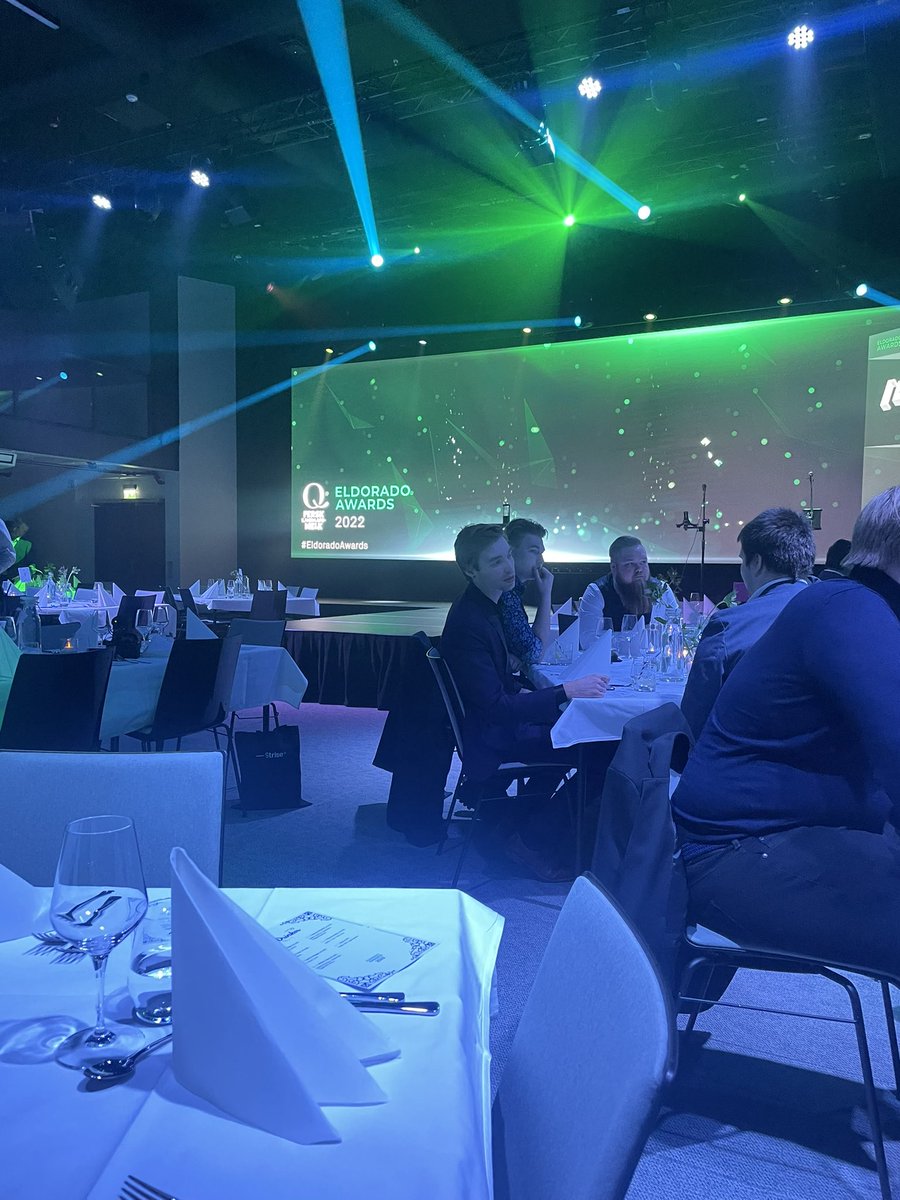 Inspirerende kveld for e-sport Norge⭐️ Tusen takk for en fantastisk kveld, @EldoradoEsport - alt var perfekt💚