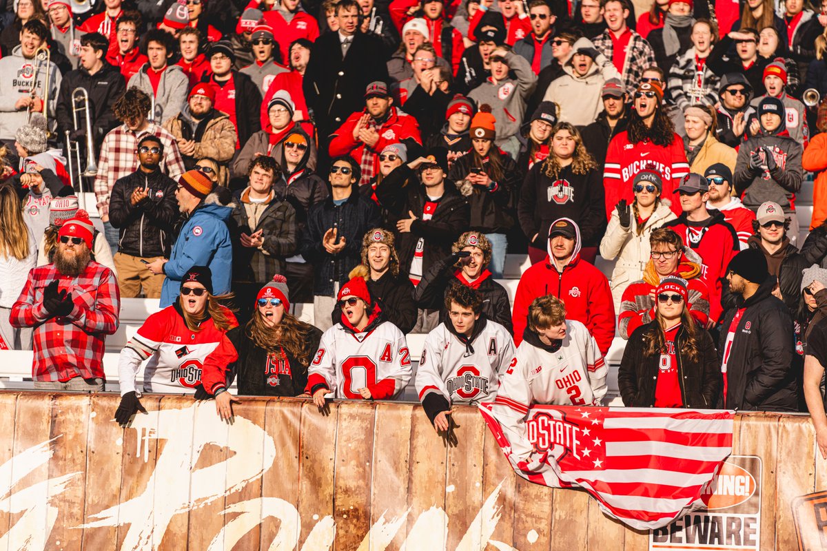 Record attendance alert 🚨: 45,523 Buckeye Fans 😉 
#GoBucks