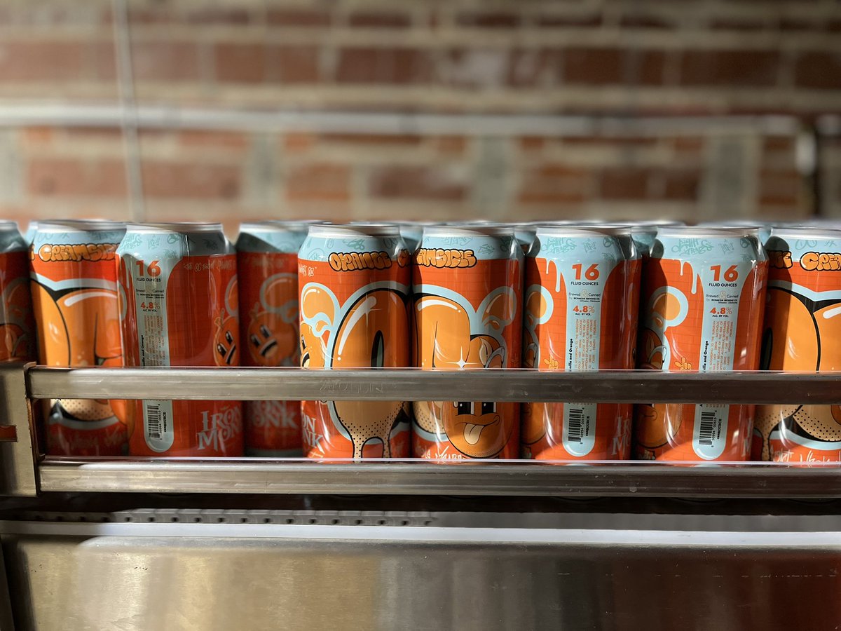 Announcement!!!! The OC!!!! An orange creamsicle blonde ale brewed for our 8th anniversary party! On draft and in CANS! Stillwater’s OG!
