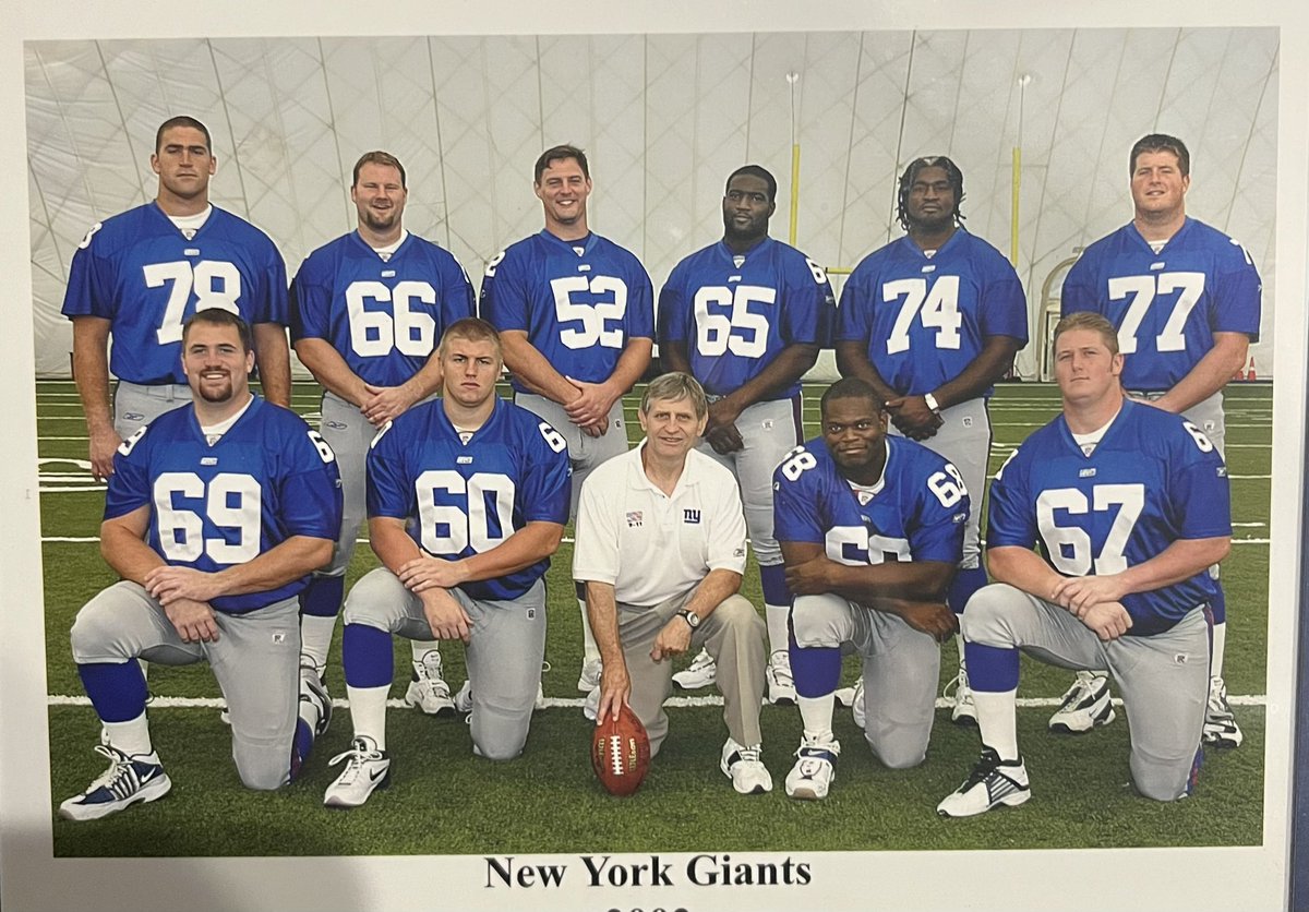 Welcome <a href="/CoachMcNallyOL/">Jim “Mouse” McNally</a>  to twitter, my first Line coach with the <a href="/Giants/">New York Giants</a> back in the day. Best of the Best. #coachMOUSE