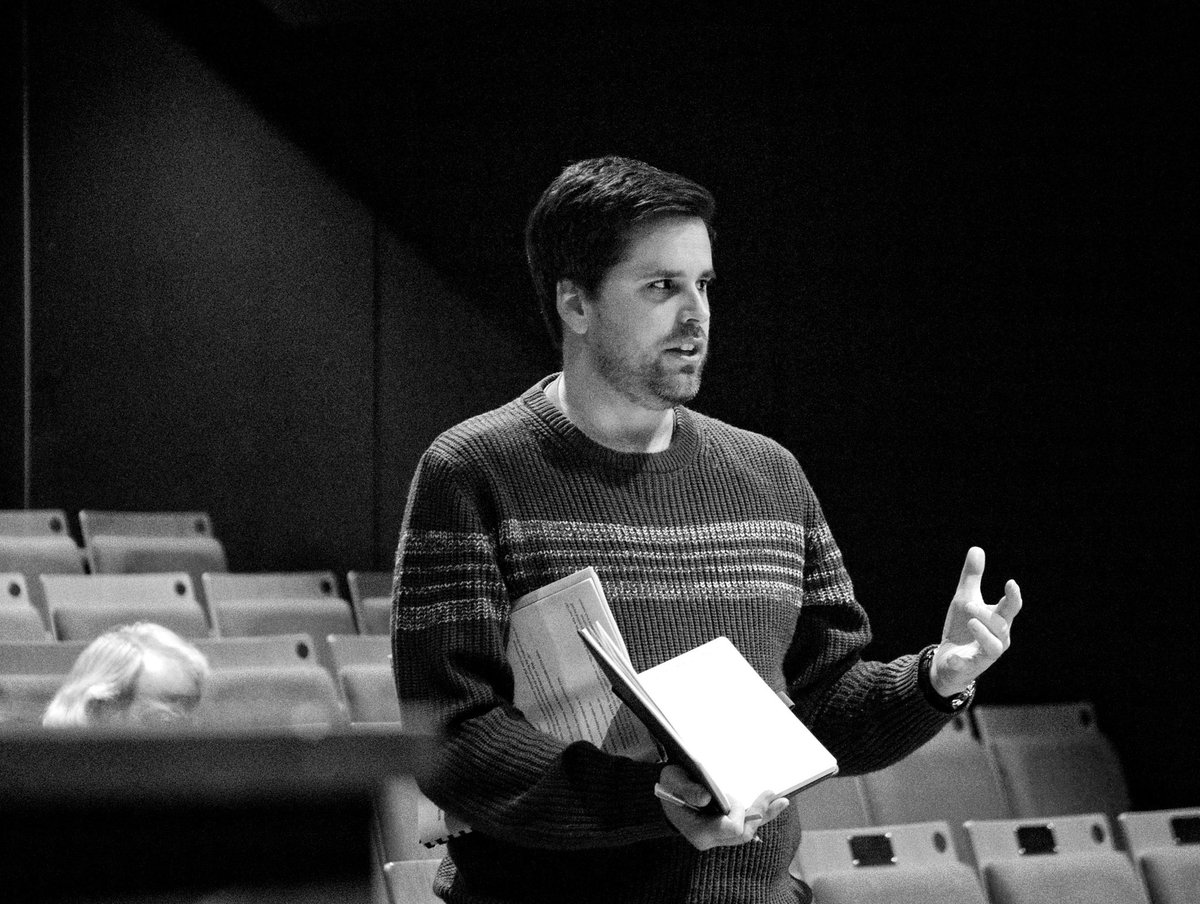 Our award winning director Matt Huntbach is hard at work creating a superb evening’s entertainment for you. The Government Inspector opens on Monday 27th! Photography for this and previous tweet by Grace Eden. lacemarkettheatre.co.uk/LaceMarketThea…