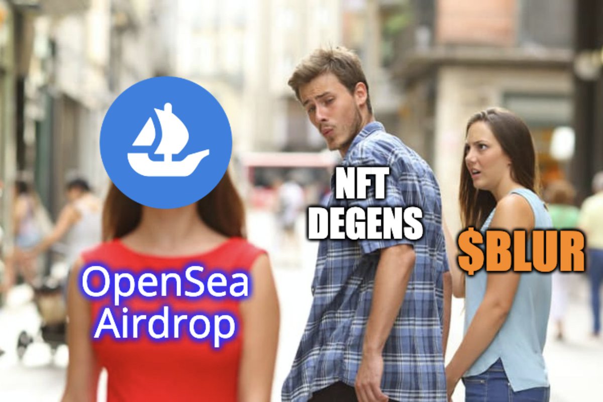 The OpenSea token *is* incoming 💰💸

And, if done right, this move *will* let them take back the crown of being the top NFT marketplace 👑

But why, when, and how? 🧐

Read on for a high-level analysis of what will be one of the greatest token airdrops in NFT history 

👇 (1/15)
