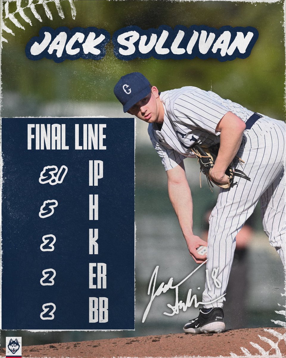 First career start went pretttty good for Sully! #HookC