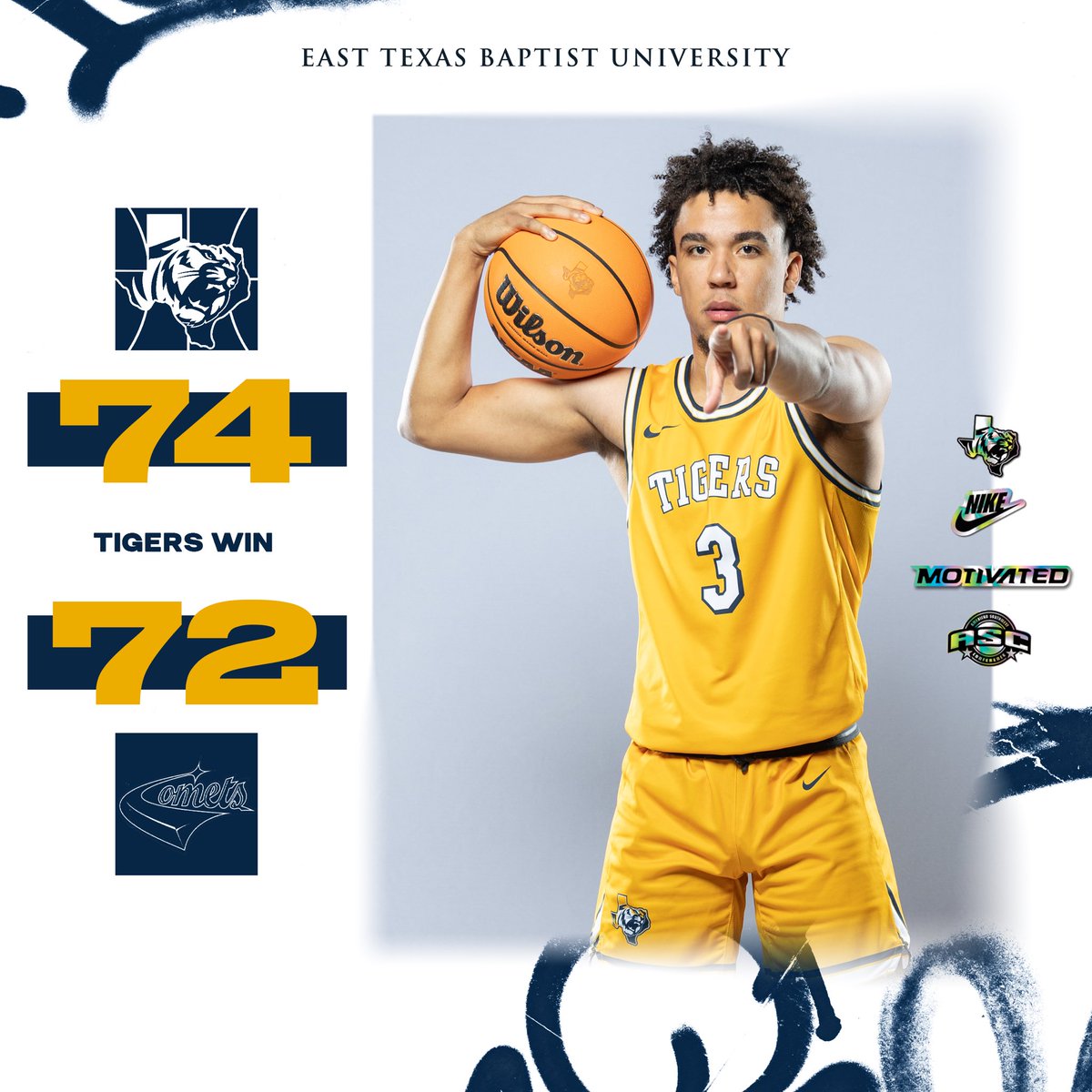 #TIGERSWIN

<a href="/darrym23/">Darry Moore</a> | 25 PTS 5 REB 1 STL
<a href="/KevCharles_/">KevC.</a> | 20 PTS 5 REB 2 AST
<a href="/AGregg03/">Aaron Gregg / Player Developement</a> | 13 PTS 10 AST 4 REB 

#MotivatedETBU #TigersUnite