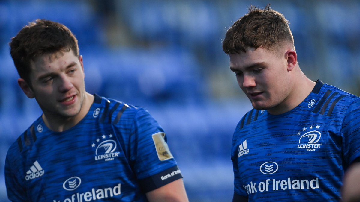 leinsterrugby's tweet photo. 𝐅𝐫𝐨𝐦 𝐉𝐮𝐧𝐢𝐨𝐫 𝐂𝐮𝐩 𝐭𝐨 𝐭𝐡𝐞 𝐑𝐃𝐒  🏟️

Lee Barron and Jack Boyle have graced a lot of pitches together through school and the Leinster Academy. 

Last night, they both made their first appearance at the RDS for Leinster Rugby. 🙌 

#FromTheGroundUp https://t.co/UfjLABkSWP
