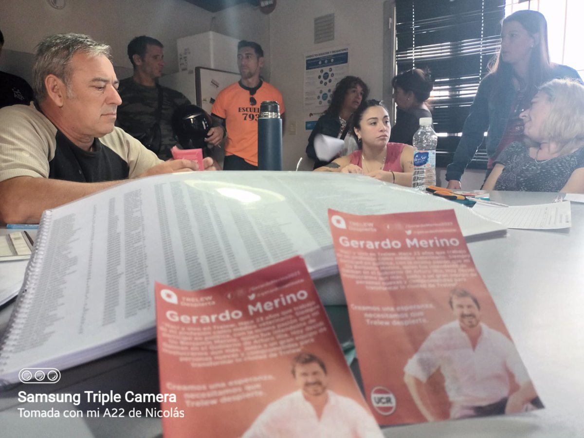 ChubutFrach's tweet photo. #InternasDeAfiliados 5 de marzo seguimos a fondo 💪✊💯 #Frach @gerardomerinotw 🇵🇱🇦🇷 https://t.co/hUf95lH1o3