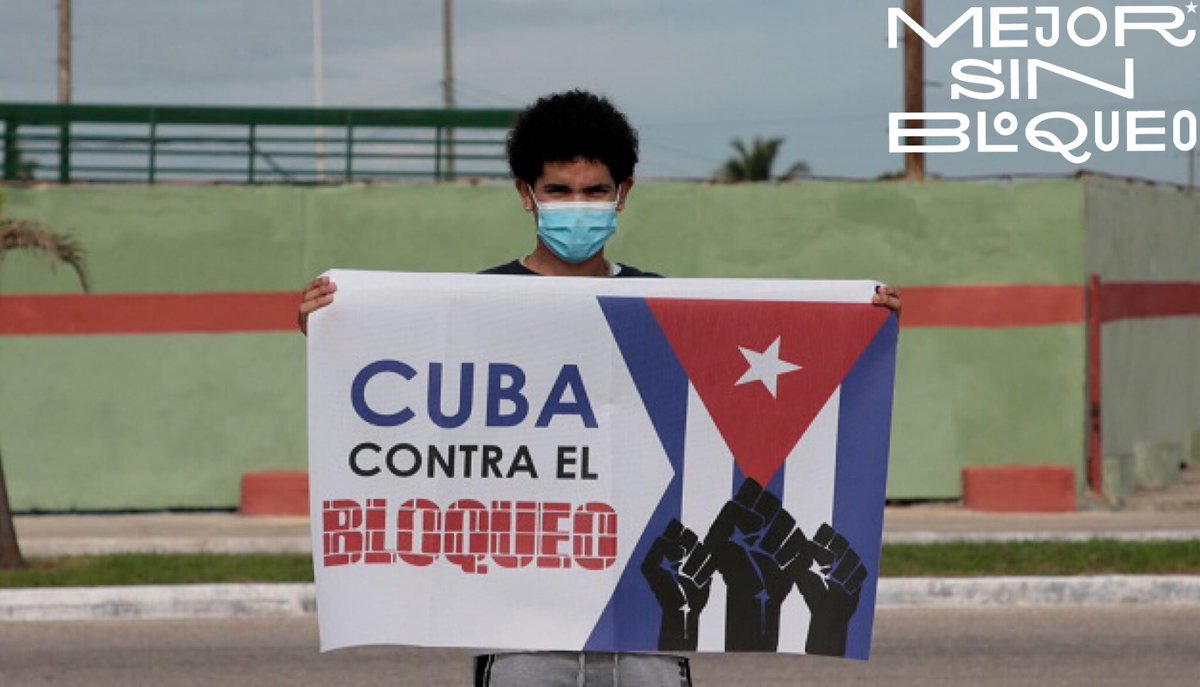 Ivagiangmailco1's tweet photo. @USEmbCuba No se rompan la cabeza en redactar mensajes baratos que no convencen a nadie. Se creen hacedores de "buena voluntad" disfrazando el veneno. Entiendan algo tan sencillo como nuestro derecho de ELIMINAR EL BLOQUEO y dejen a #CubaPorLaVida VIVIR en PAZ. https://t.co/QL91pR92Bb