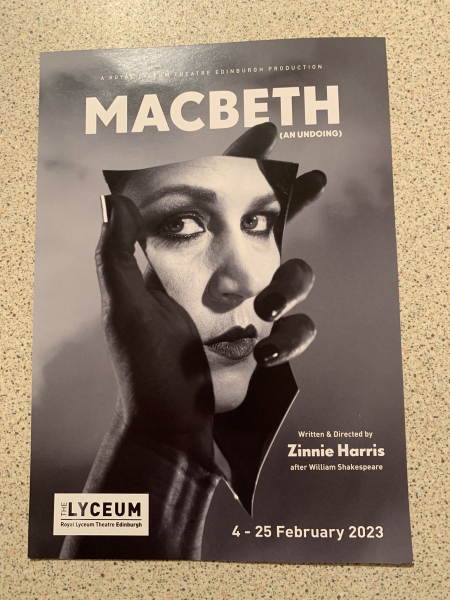 Screw your courage to the sticking place....at Edinburgh Lyceum