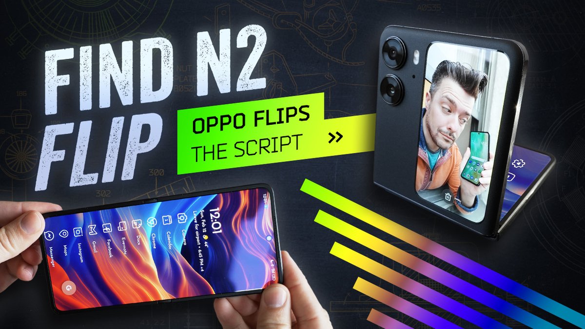 Captain2Phones's tweet photo. Samsung has a stranglehold on the flip-phone space, and (much as I love Motorola) the RAZR isn't going to change that.

Enter Oppo's Find N2 Flip. It's not without its disappointments – but at £850, it is a proper Galaxy Flip 4 competitor.

Review! https://t.co/P0DeqgCvO3 https://t.co/oXOmxc50xN
