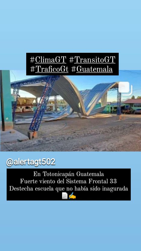 AlertaGt502's tweet photo. Persisten Fuertes vientos en la Costa Sur de Guatemala por efectos del Sistema Frontal #33
#ClimaGt #TraficoGt #FrenteFrio33 #FF33 https://t.co/TLvW8tvXmp