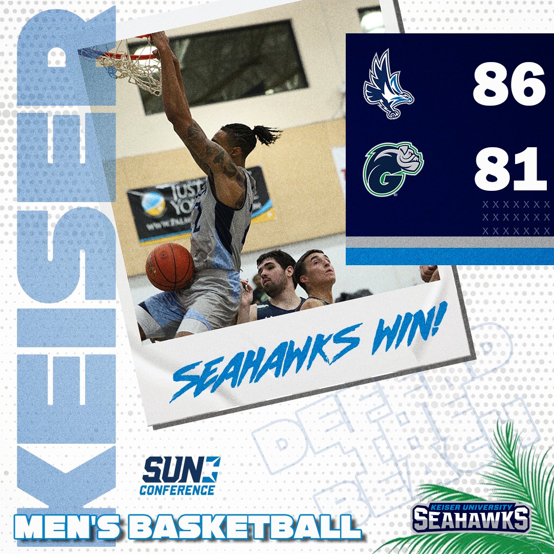 Keiser Men's Basketball tweet media
