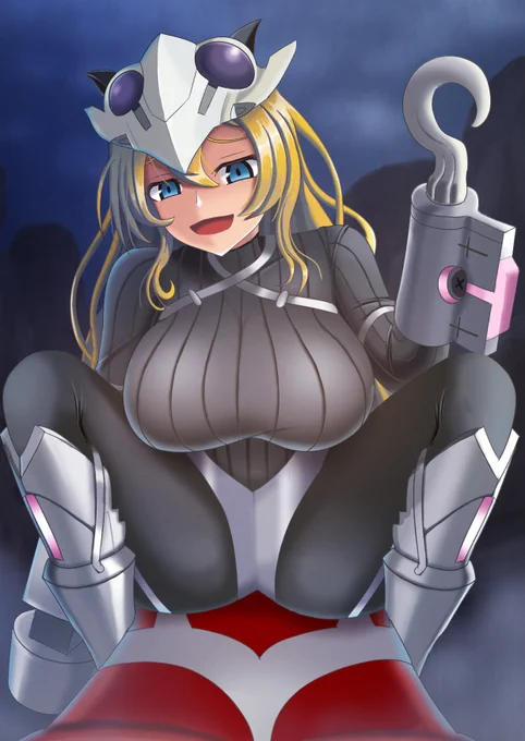【Skeb依頼】マグマ星人(擬人化)何だかんだでSkebで3回マグマ星人さんを描いてる。#Skeb 