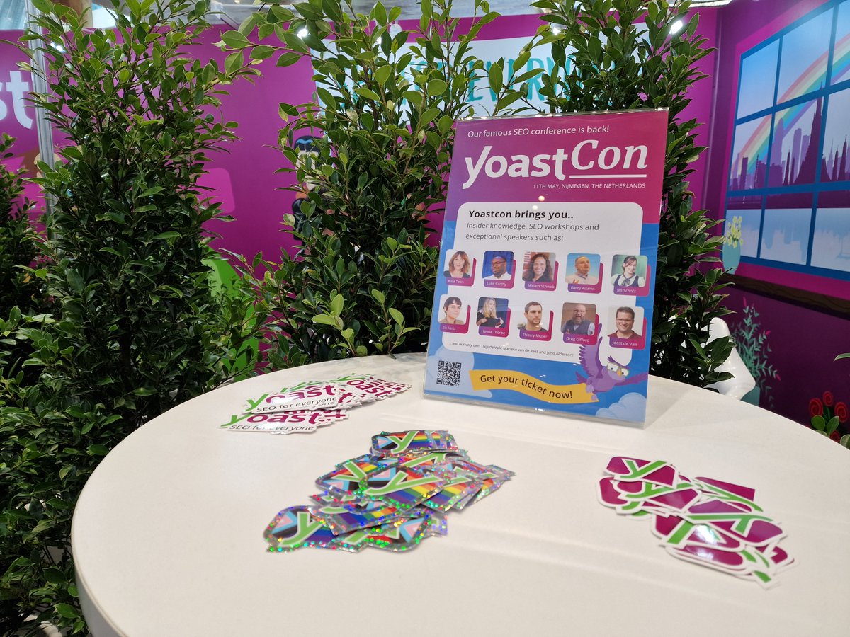 yoast's tweet photo. Are you enjoying #WCAsia? 

Want to keep that great community feeling going? 

Make sure to grab a ticket to #YoastCon this May while you can! https://t.co/3xTahWTkE5