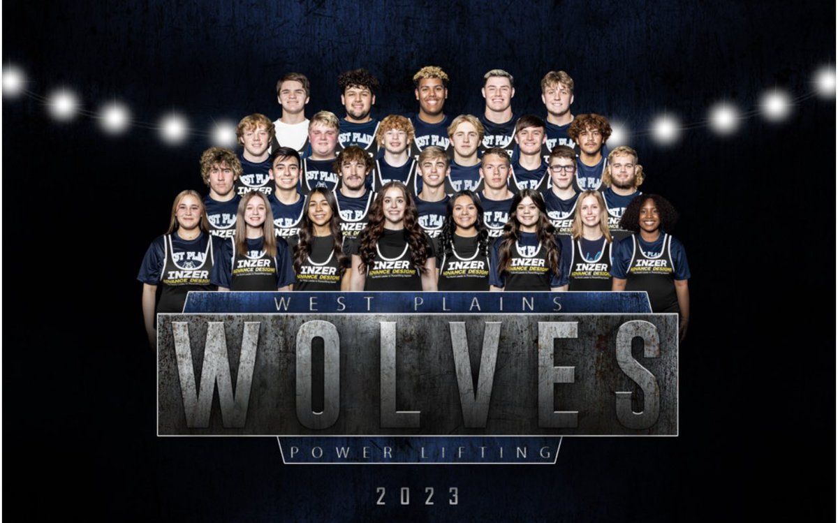 West Plains Athletic Booster (@wphsbooster) on Twitter photo Proud of our Wolfpack Powerlifters! They have worked hard all season and over the next 2 weeks they will@be preparing to qualify for Regionals.
Girls Regionals March 3-4 in Monahans
Boys Regionals March 9-10 at Abilene Wylie 💪🏻💪🏻 <a href="/WP_Powerlifting/">West Plains Powerlifting</a> Proud of our Wolfpack Powerlifters! They have worked hard all season and over the next 2 weeks they will@be preparing to qualify for Regionals.
Girls Regionals March 3-4 in Monahans
Boys Regionals March 9-10 at Abilene Wylie 💪🏻💪🏻 <a href="/WP_Powerlifting/">West Plains Powerlifting</a>